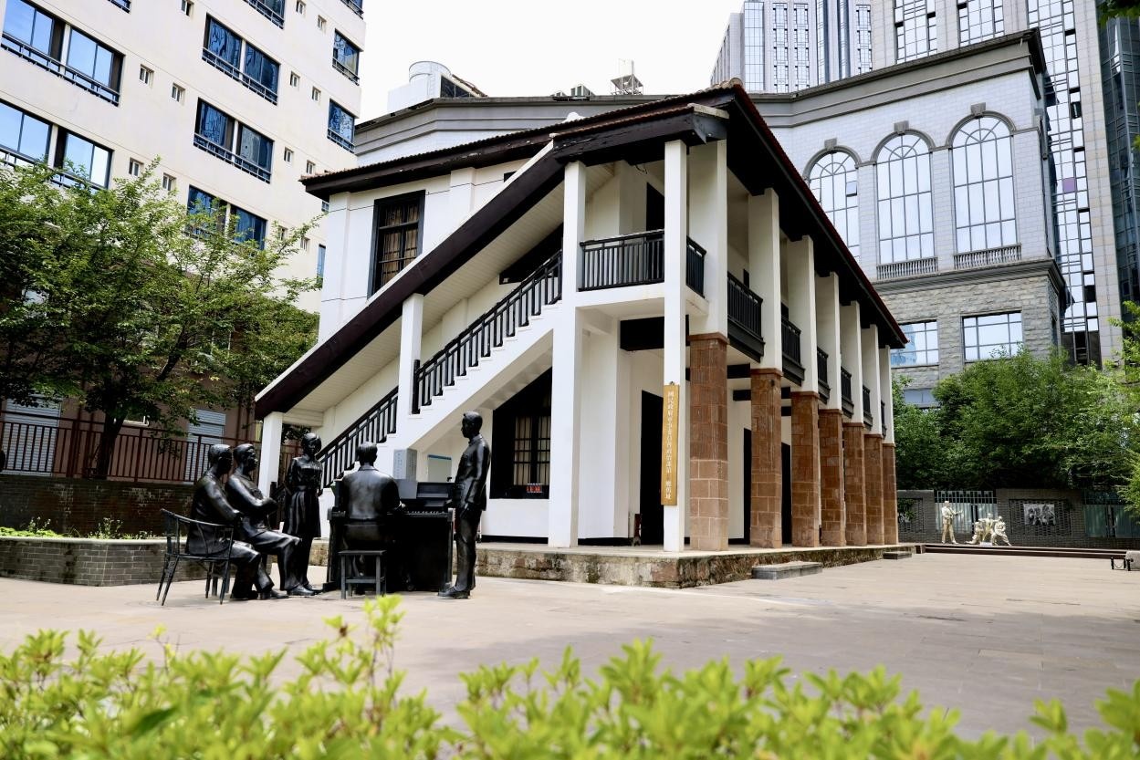 武汉国民政府军事委员会政治部第三厅旧址。蒋雨师 摄