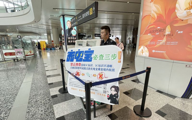 Daxing机场安全检查区正在激励“没有3C的情况确实可