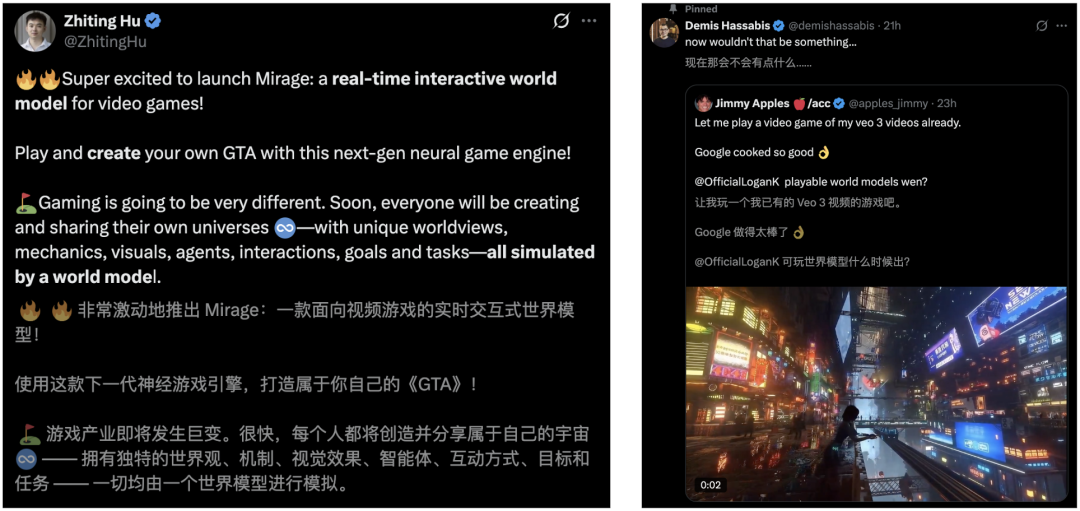 就连Hassabis也很看好Veo 3生成的视频游戏