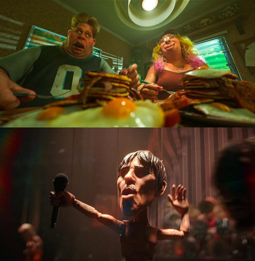 《爱死机4》中的人类