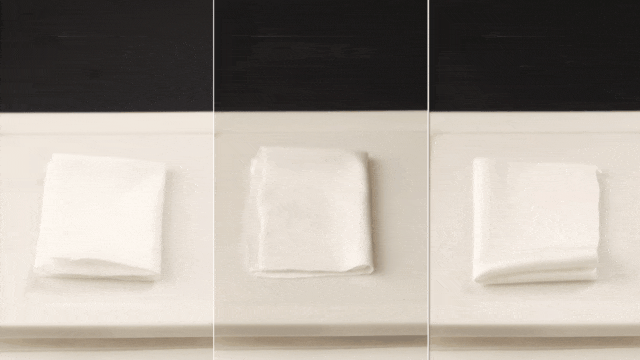 （对照组A：某国产品牌“凉皮”；实验组：AIRism空气衣；对照组B：某天然品牌打底衣）