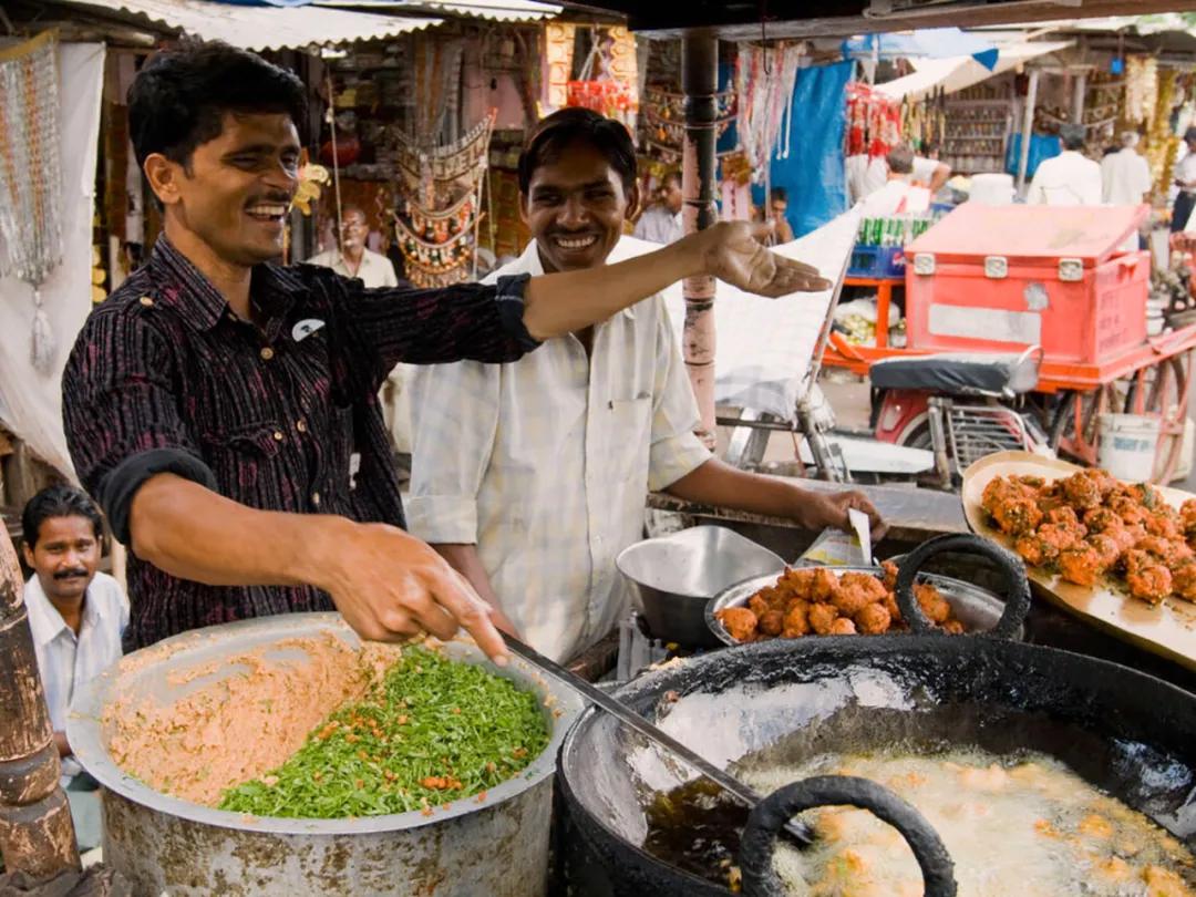印度食品，“干净又卫生”（图：壹图网）