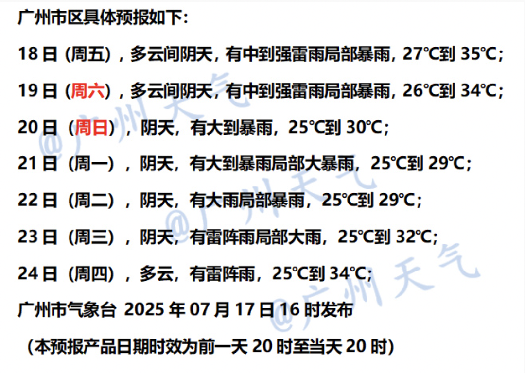 广州24小时天气马上知