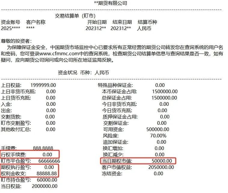 持有期权以后,账户资金权益怎么看?|市值_新浪财经_新浪网