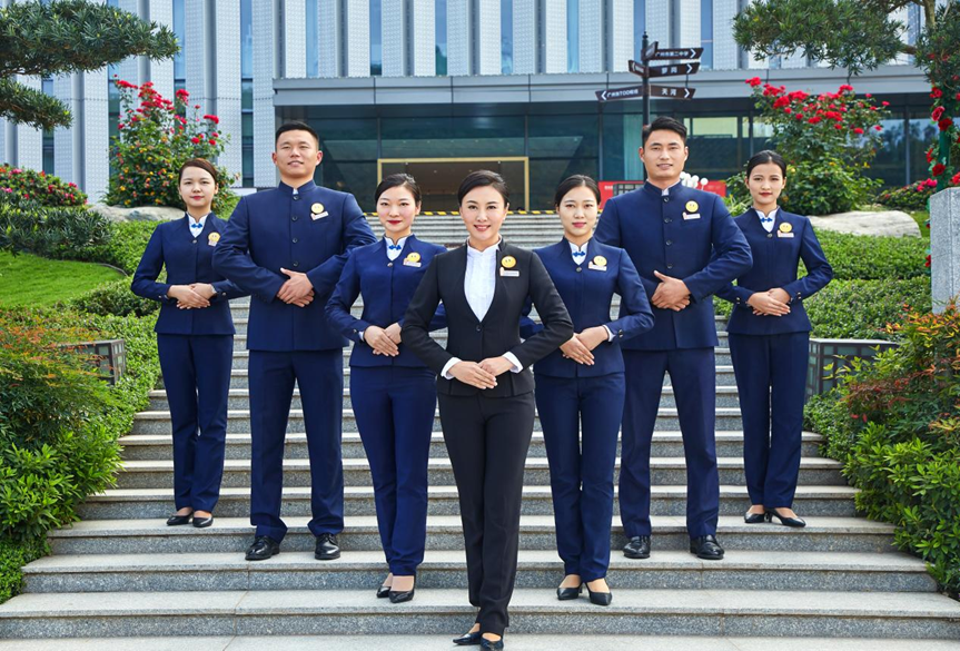 图：张掖·蔚来城物业“双管家服务体系”