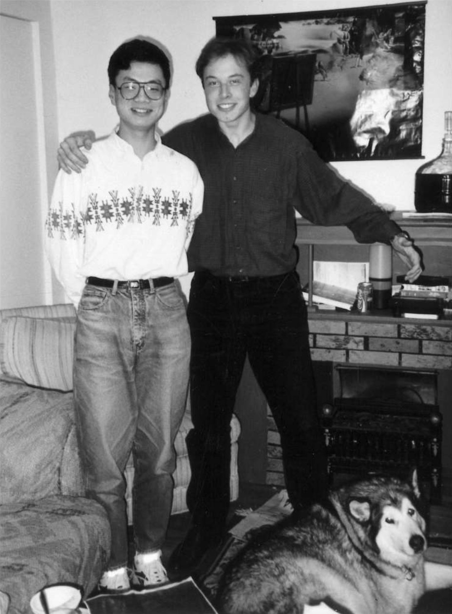 任宇翔与马斯克，图片来源：豆瓣