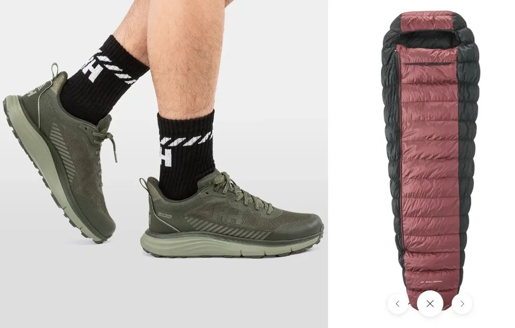 Helly Hansen环保鞋/Nordisk可持续睡袋