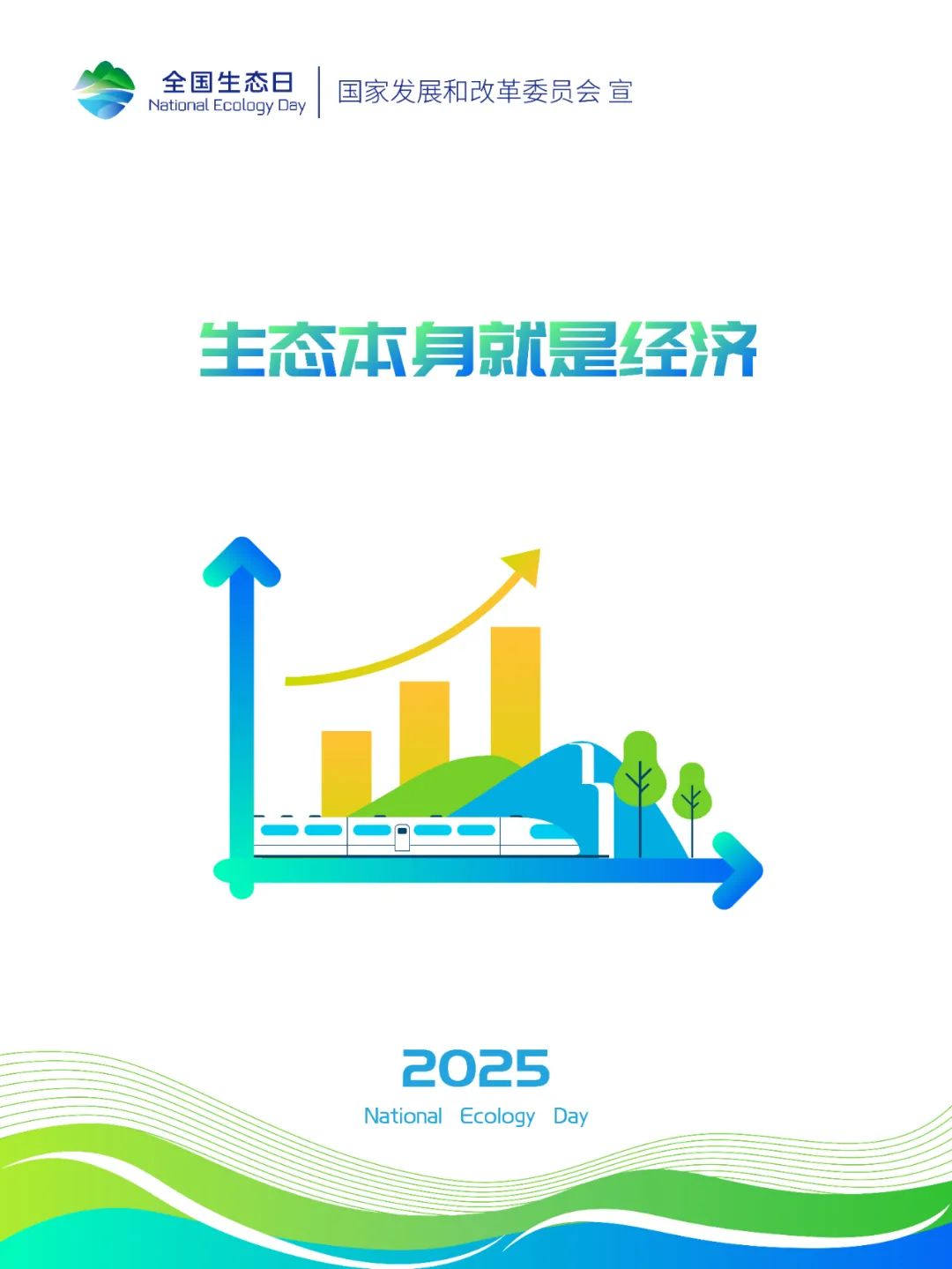 2025年全国生态日标识、招贴画等宣传素材来啦~