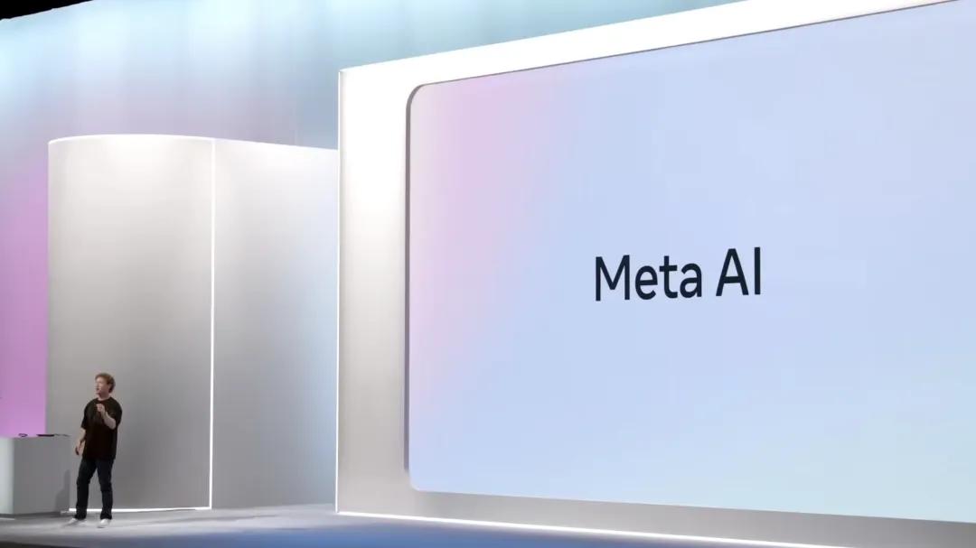 扎克伯格在Meta Connect大会上｜图片来源：Meta