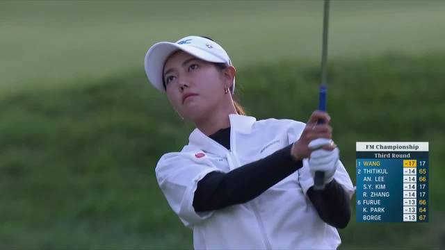 2025LPGA-FM锦标赛第三轮@王馨迎Golf 集锦 三轮-18杆单独领先冲冠！|锦标赛