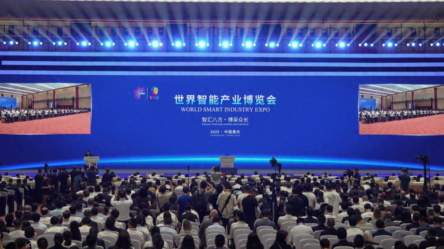 2025世界智能产业博览会开幕式现场（央广网记者 王海 摄）