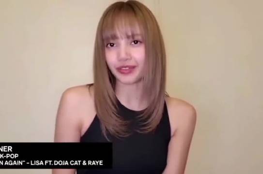 Lisa三获VMA最佳Kpop奖,成就三冠王|lalisa|Born Again|金钟国|ROCKSTAR|LALISA_新浪新闻