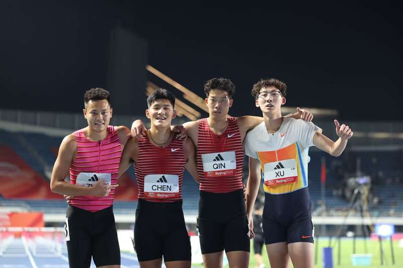 中国队在男子110米栏上有着不错的人才储备。 新京报记者 王飞 摄