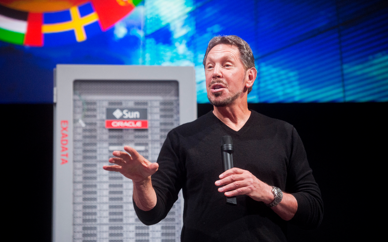 ▲资料图：甲骨文联合创始人拉里·埃里森。图/IC photo