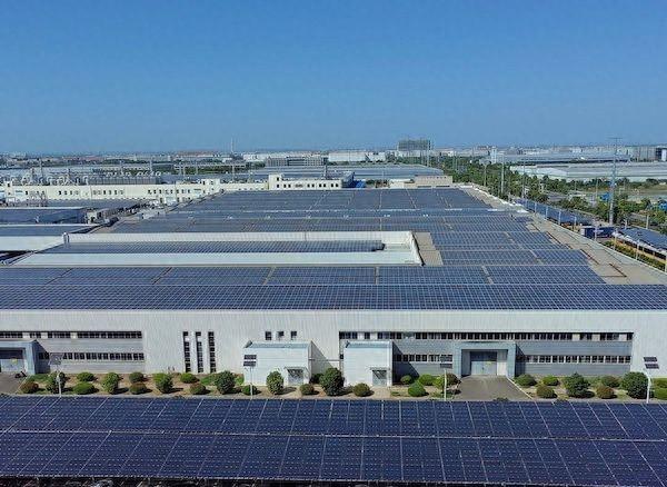 圖為億晶光電常州生產(chǎn)基地。億股圖源：公司官網(wǎng)