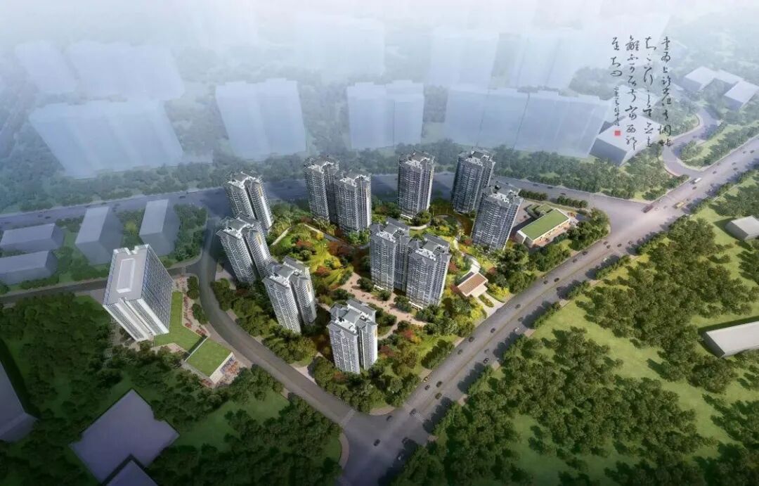 越秀美泉锦翠成果图