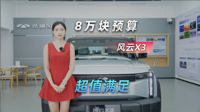8万块预算别看<em>小型</em><em>车</em>，风云X3给你超值满足
