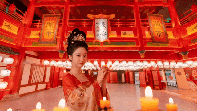 △ “唐潮工坊·AI旅拍”智能创作平台