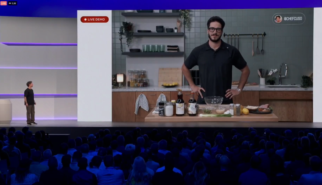 Meta Connect 2025大会直播截图
