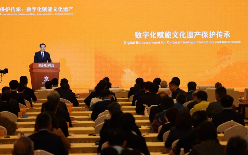 国家文物局局长饶权。新京报记者 浦峰 摄