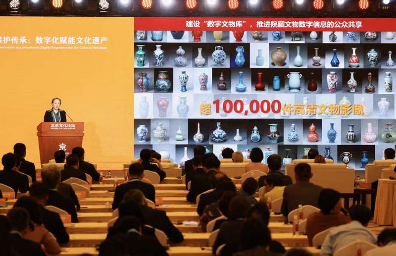 故宫博物院副院长朱鸿文。新京报记者 浦峰 摄