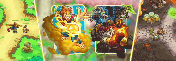 《王国保卫战5》新英雄“孙悟空“与新防御塔“竹宗三侠”