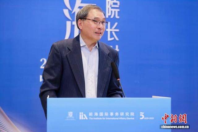 郑永年致辞。 彭程 摄