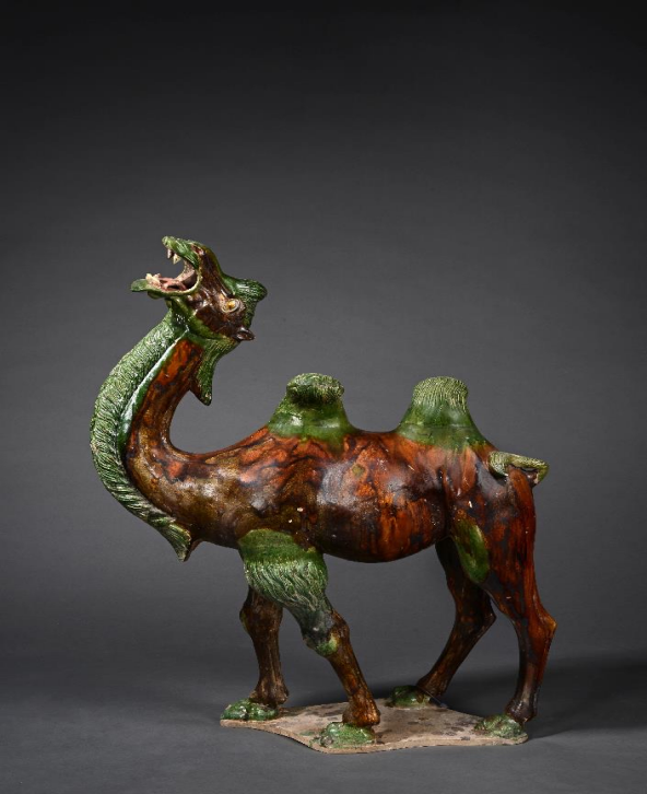 唐代三彩釉陶骆驼。大兴区委宣传部供图