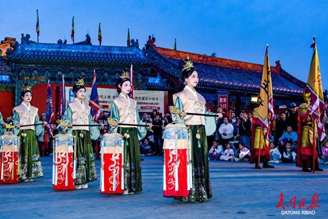 穿越大明！代王府限定演艺超惊艳，游客直呼太有氛围感了！|我和我的祖国