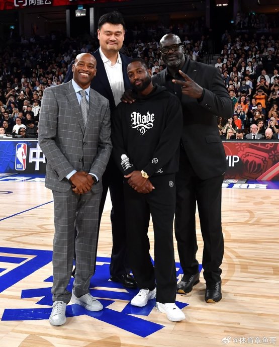 nba中国赛都来了哪些名人？成龙大哥是最大牌吧！