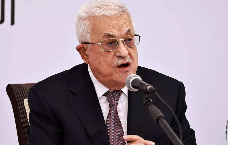 △巴勒斯坦总统阿巴斯（资料图）
