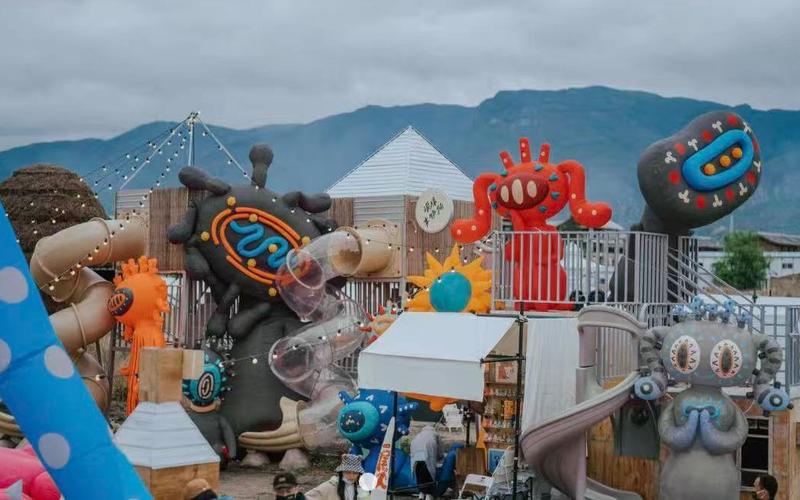 ▲荒野之国。图/“丽江荒野之国”截图