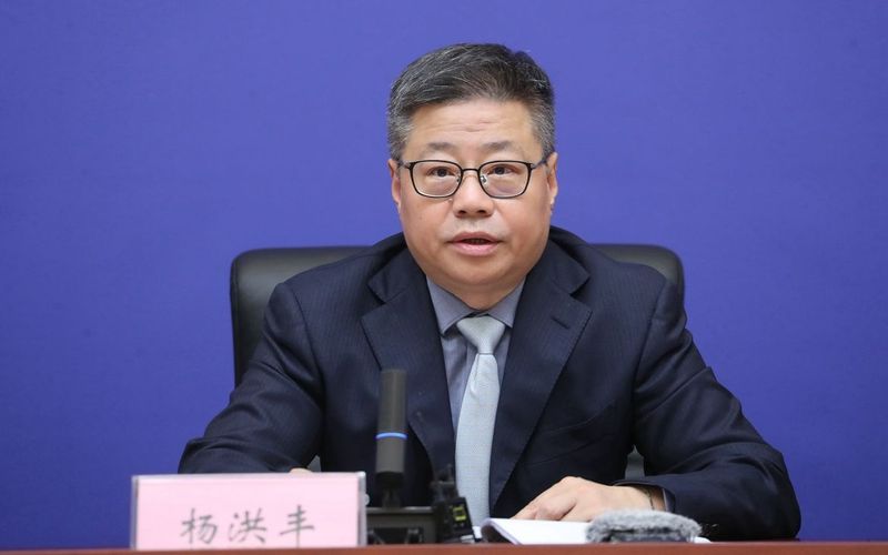 市场监管总局价监竞争局一级巡视员杨洪丰。市场监管总局供图