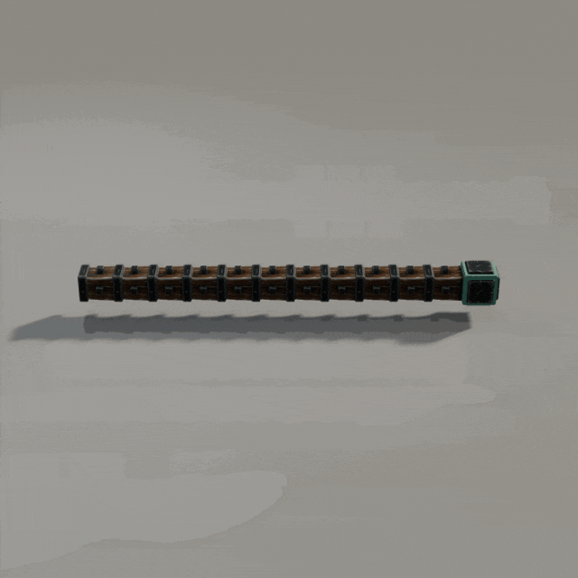 图 | 桥梁模型（建造过程：