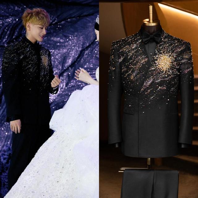 MR.DANDY宇宙星河重工刺绣礼服