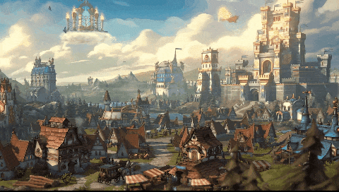 虽然没有做到5代那种“旋转运镜”，但“上古纪元”最终呈现的效果也是近几代最能打的一个了