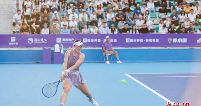 孙璐璐、李吉妮会师2025年广州国际女子网球公开赛单打决赛
