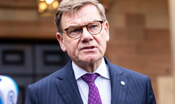 德國(guó)新任外長(zhǎng)瓦德富爾近期發(fā)表講話 視頻截圖