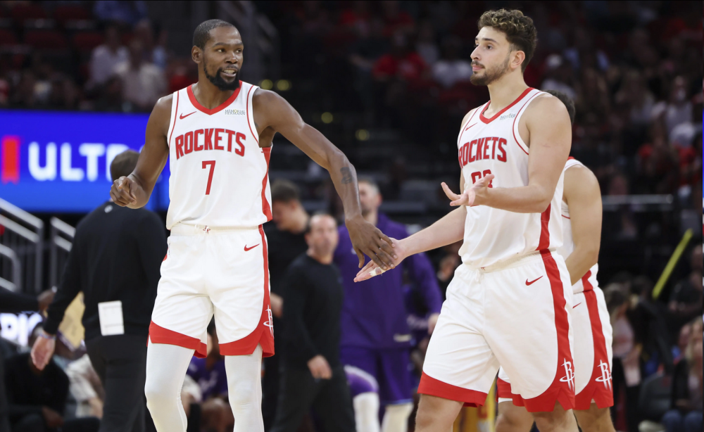 火箭进攻联盟第一 申京杜兰特是进攻关键