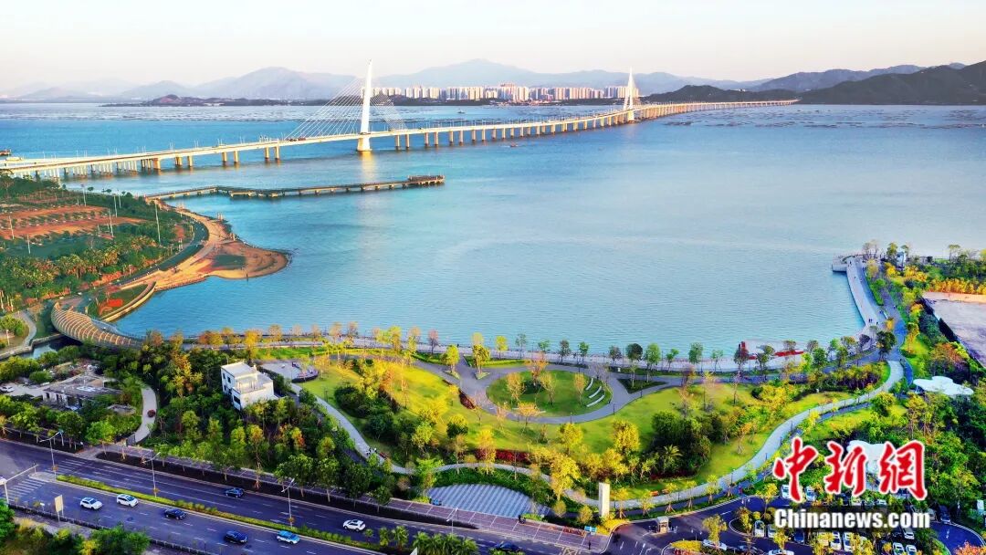 深圳市南山区滨海休闲带。广东省林业局 供图