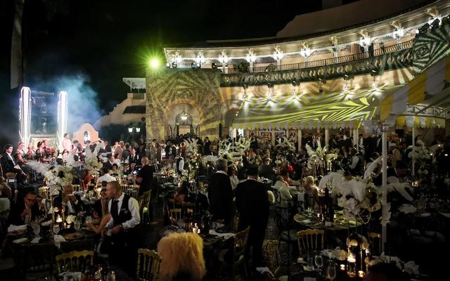 特朗普在海湖莊園舉辦萬圣節(jié)派對 《每日電訊報》