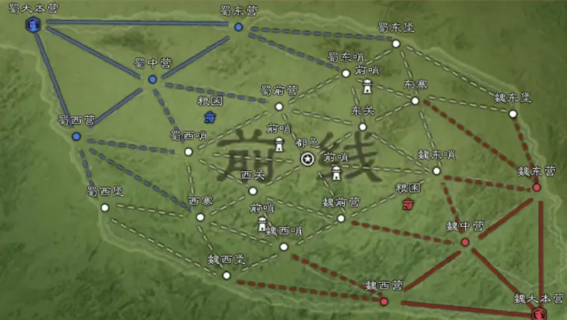 都邑位于地图中心