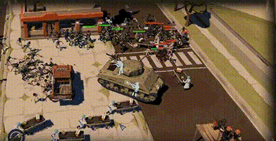 RTS游戏中经典的“憋超武”玩法也是可以的