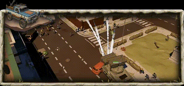 游戏中后期不仅可以制造坦克，还能改造成火箭炮