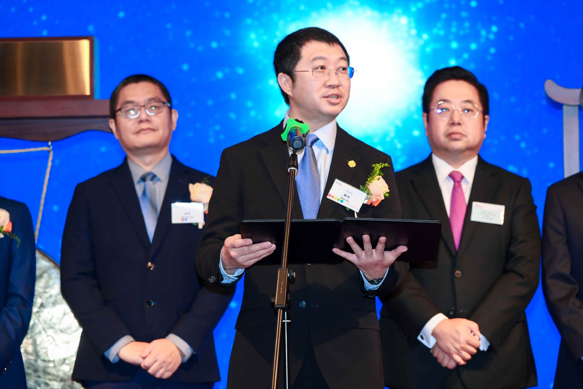 （文远知行创始人兼CEO韩旭在港股上市仪式上发言）