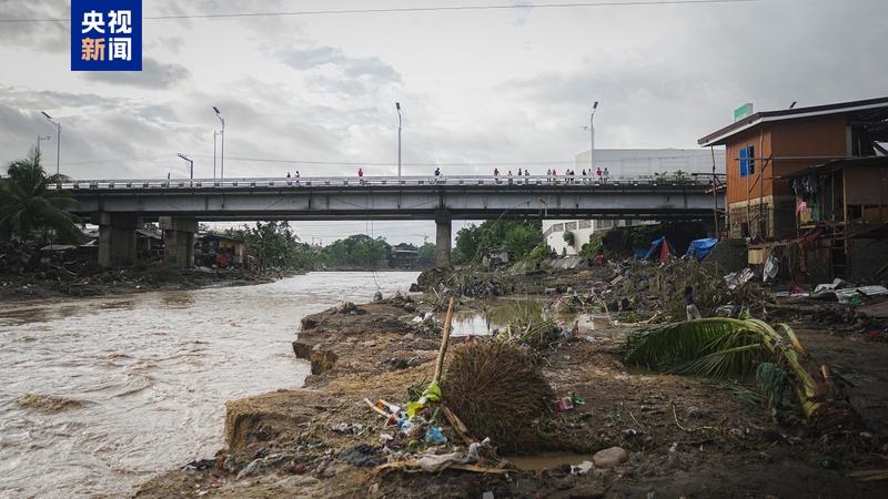 △台风“海鸥”导致菲律宾多地发生洪水灾情