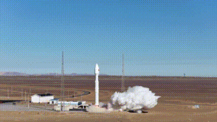 中科宇航力箭一号遥九运载火箭在酒泉东风商业航天创新试验区发射。大漠问天供图