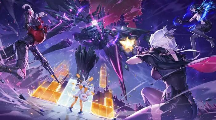 官方展示的新玩法画面，猜测像是世界BOSS的PVE玩法