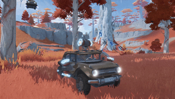 把普通载具活生生改装成战车，看着很有喜感和乐趣