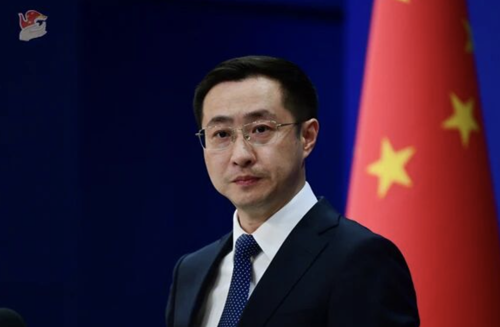 酬酢部发言东说念主林剑 贵府图 图源：酬酢部网站